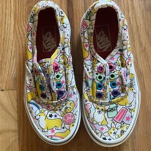 Girls Corgi Vans Size 12